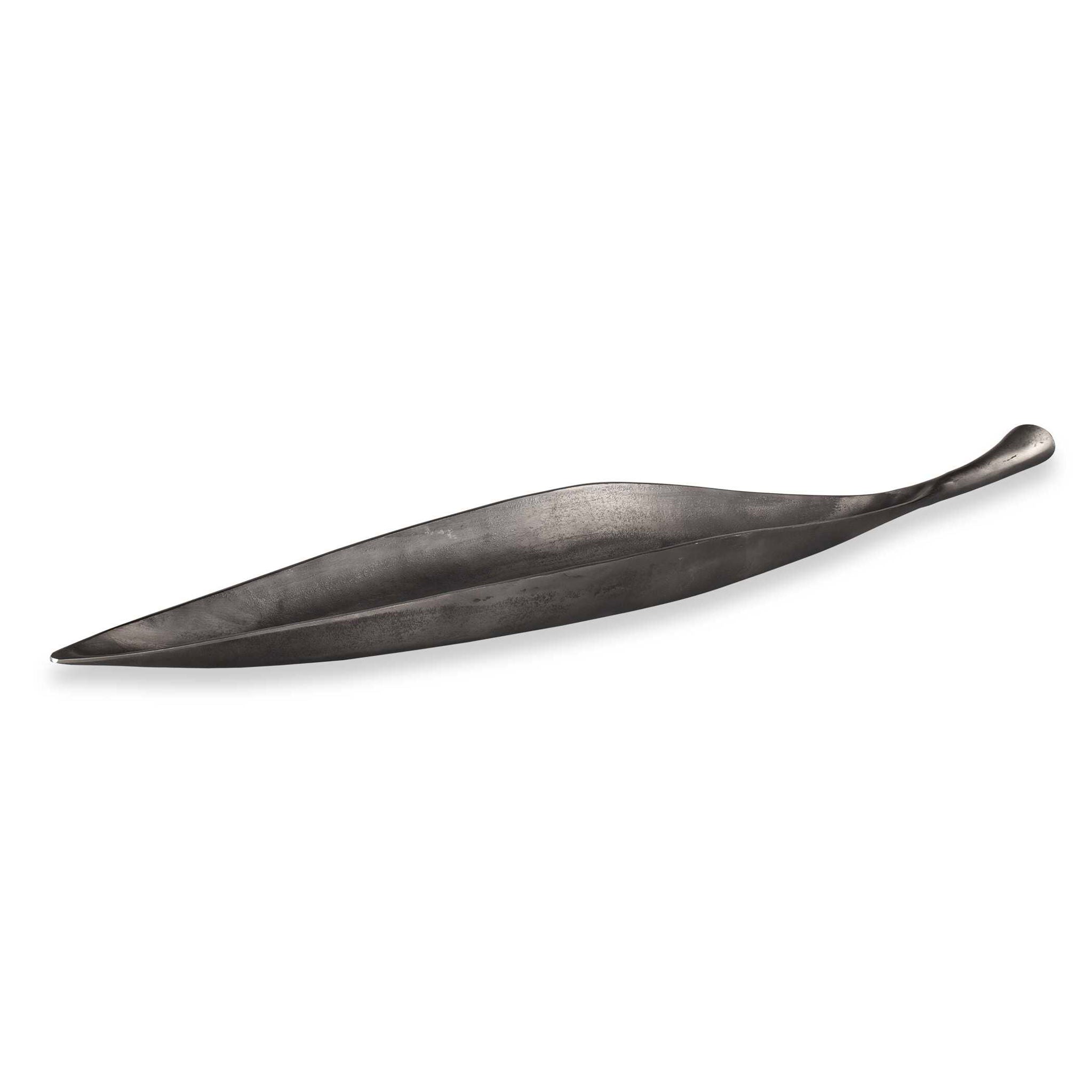 Leaflet - Outdoor Bowl - Dark Nickel