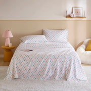 Cozy Soft - Twin Long 100% Flannel Pigment Printed Sheet Set - Tree Block