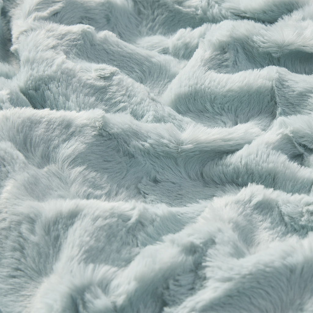 Zuri - Oversized Throw - Aqua