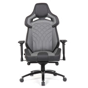 Gaming Chair With 4D Armrests, High Back Office Chair - Black / Gray
