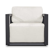 Remsen - Outdoor Lounge Chair - Black / Oyster