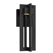 Black LED Dimmable Outdoor Hanging Light