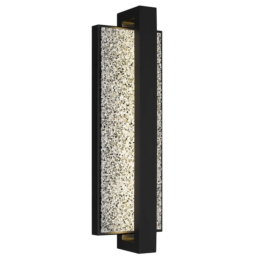 Black LED Dimmable Outdoor Hanging Light
