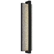 Black LED Dimmable Outdoor Hanging Light