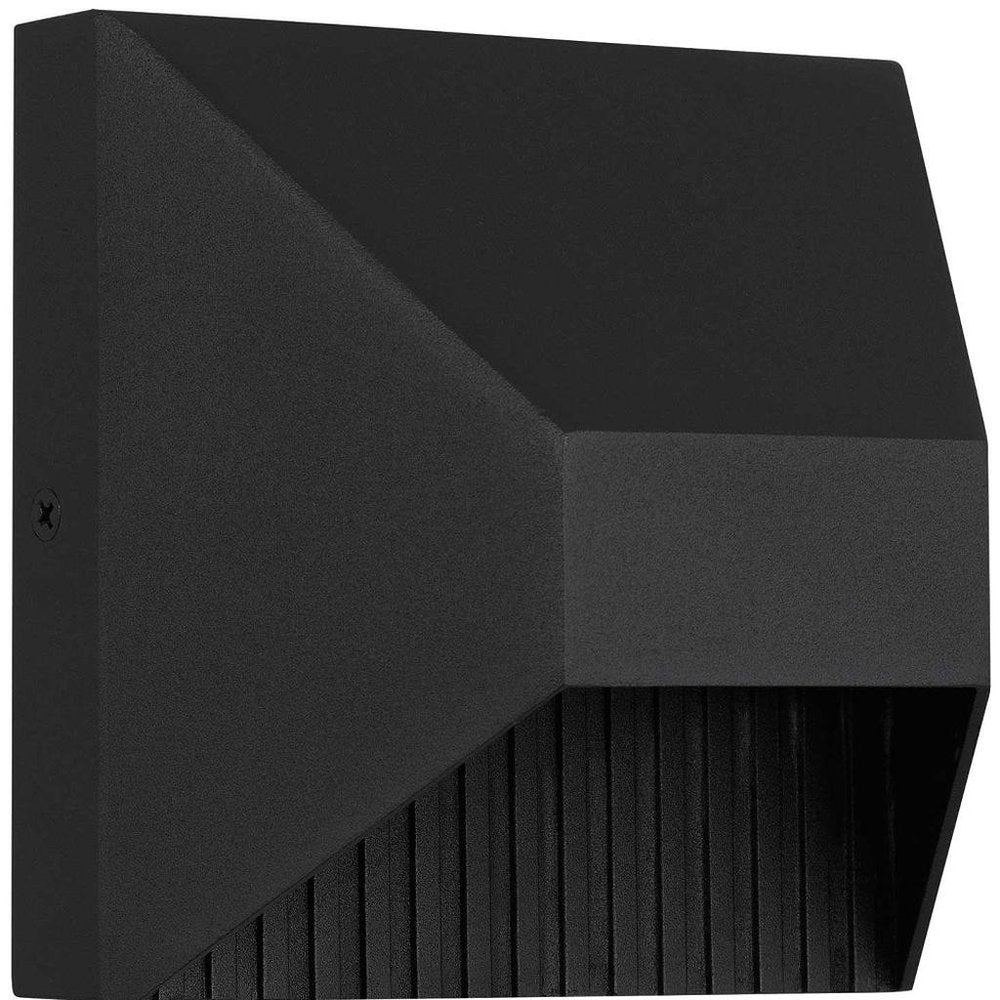 Black LED Dimmable Outdoor Hanging Light
