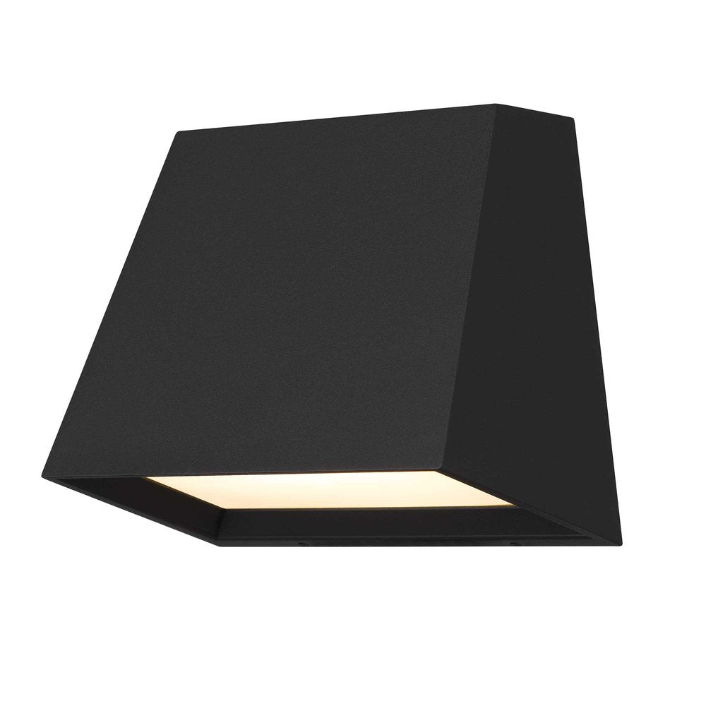 Black LED Dimmable Outdoor Hanging Light