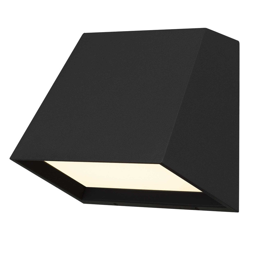 Black LED Dimmable Outdoor Hanging Light