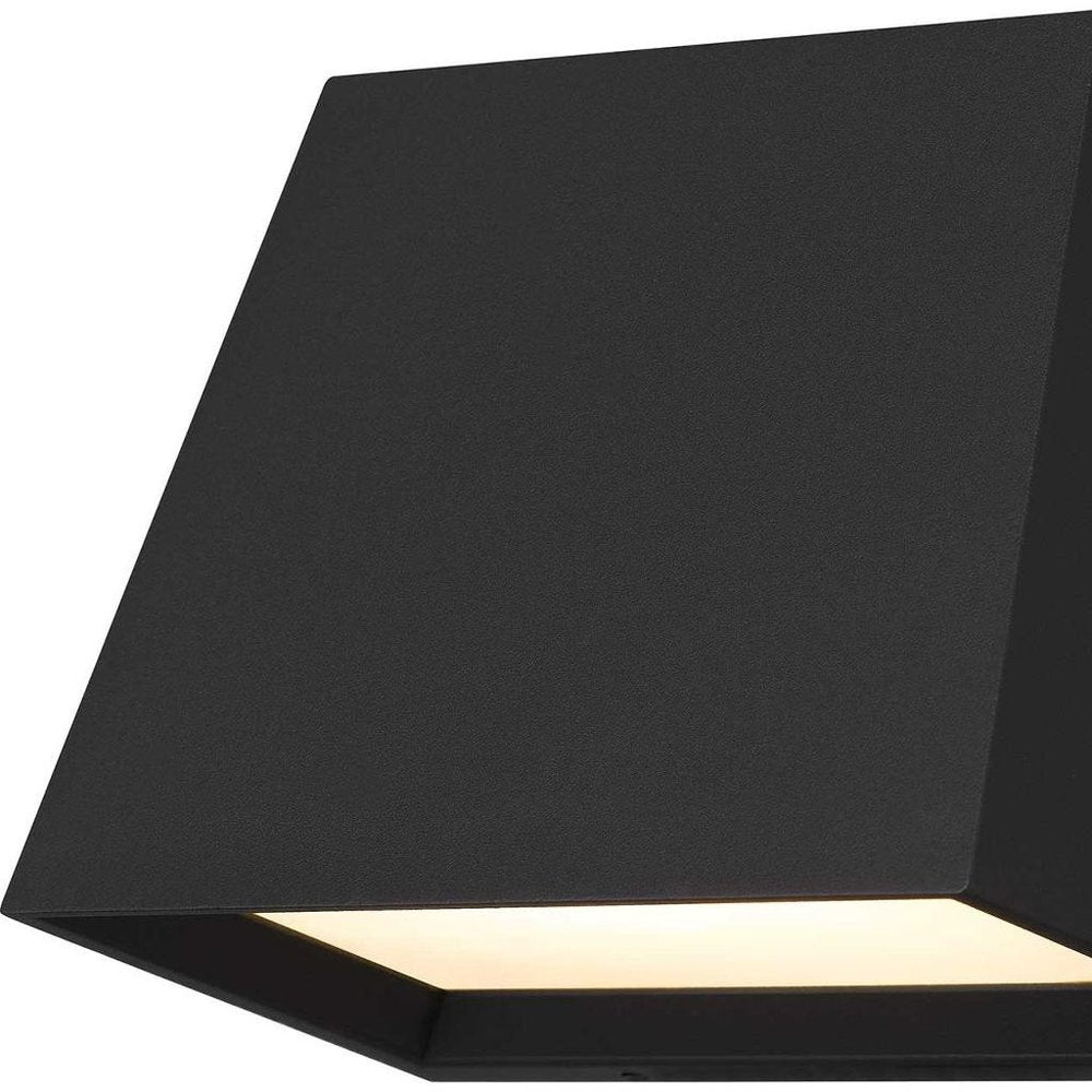 Black LED Dimmable Outdoor Hanging Light