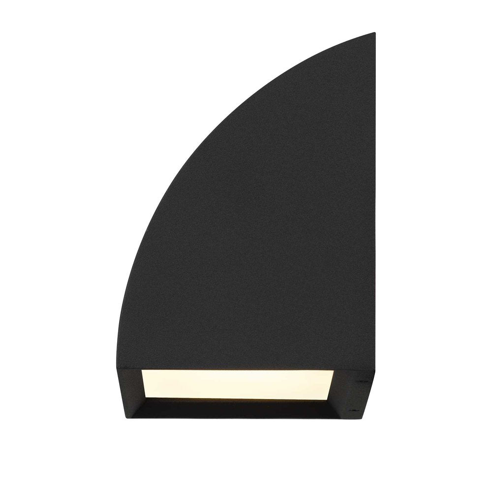 Black LED Dimmable Outdoor Hanging Light