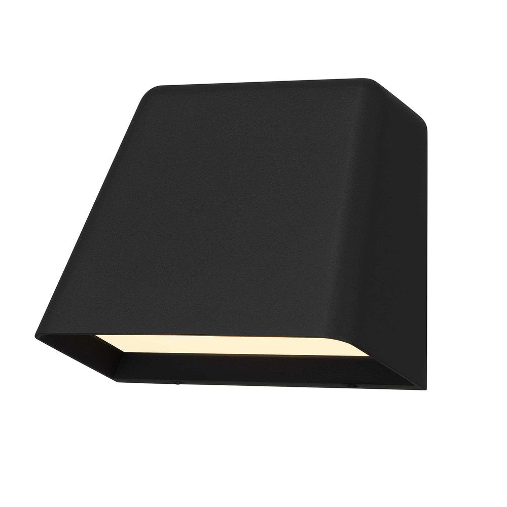 Black LED Dimmable Outdoor Hanging Light