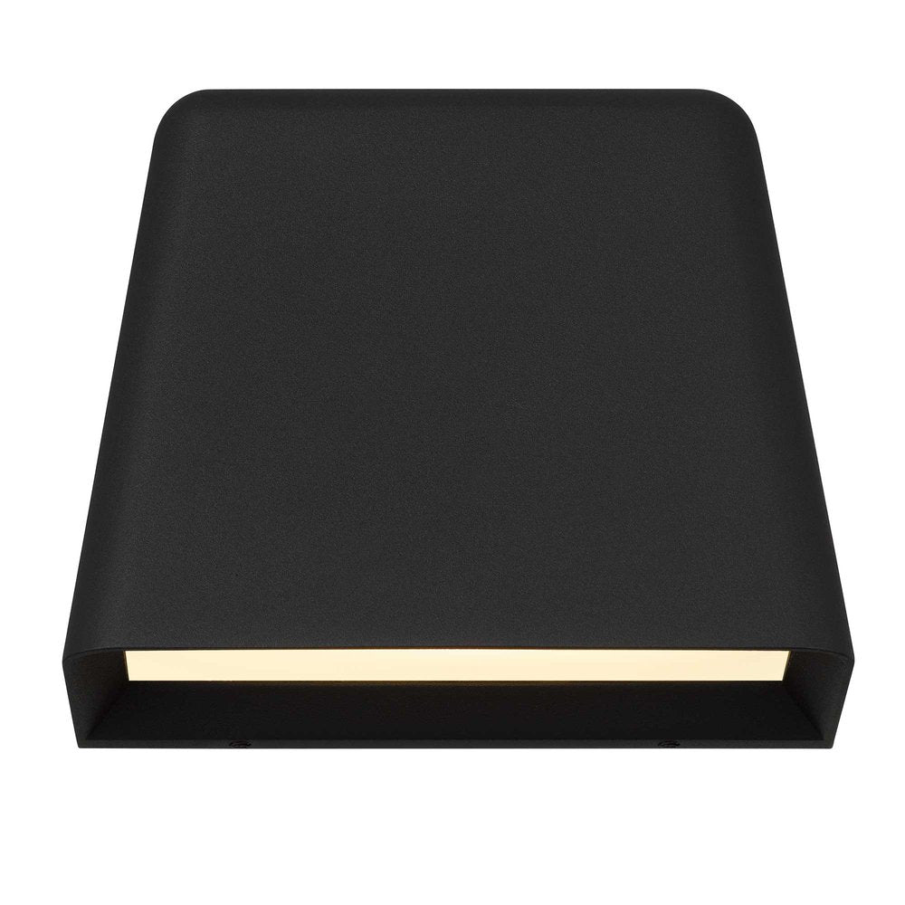 Black LED Dimmable Outdoor Hanging Light