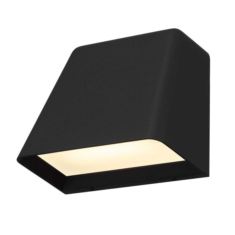 Black LED Dimmable Outdoor Hanging Light