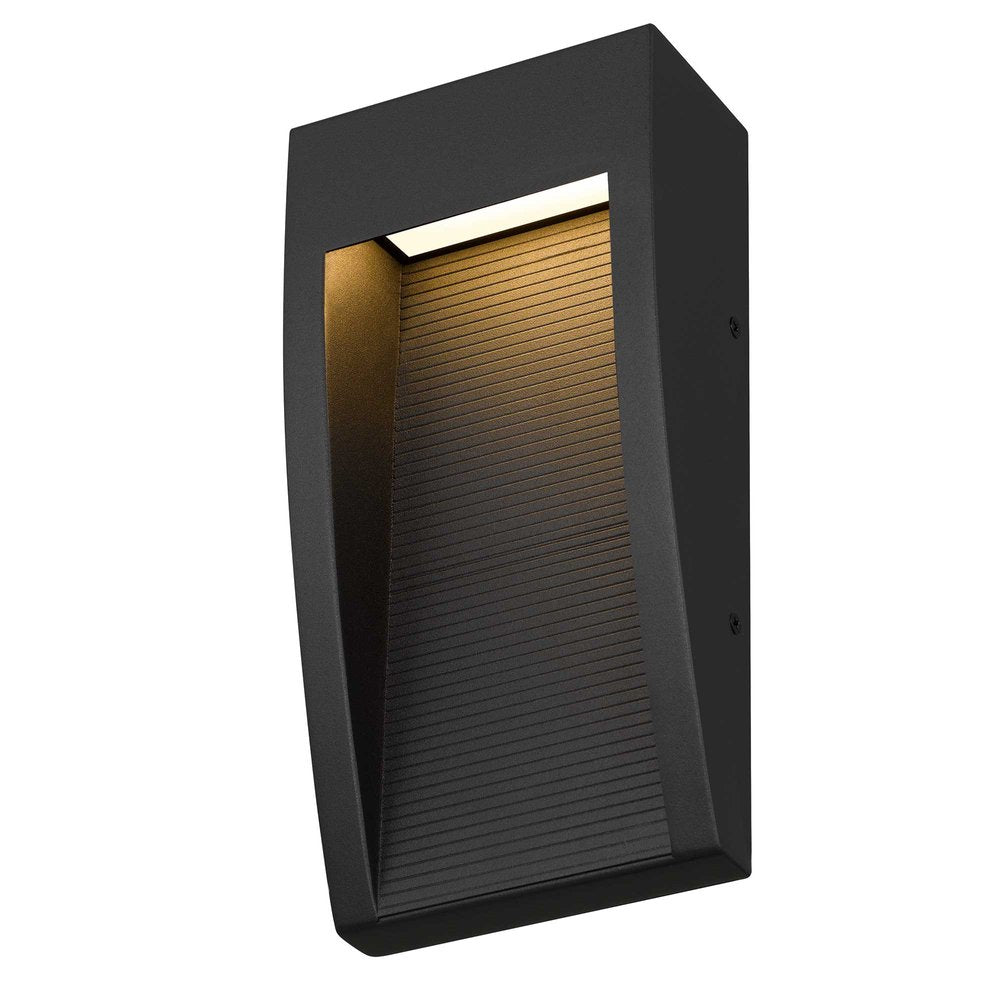 Black LED Dimmable Outdoor Hanging Light