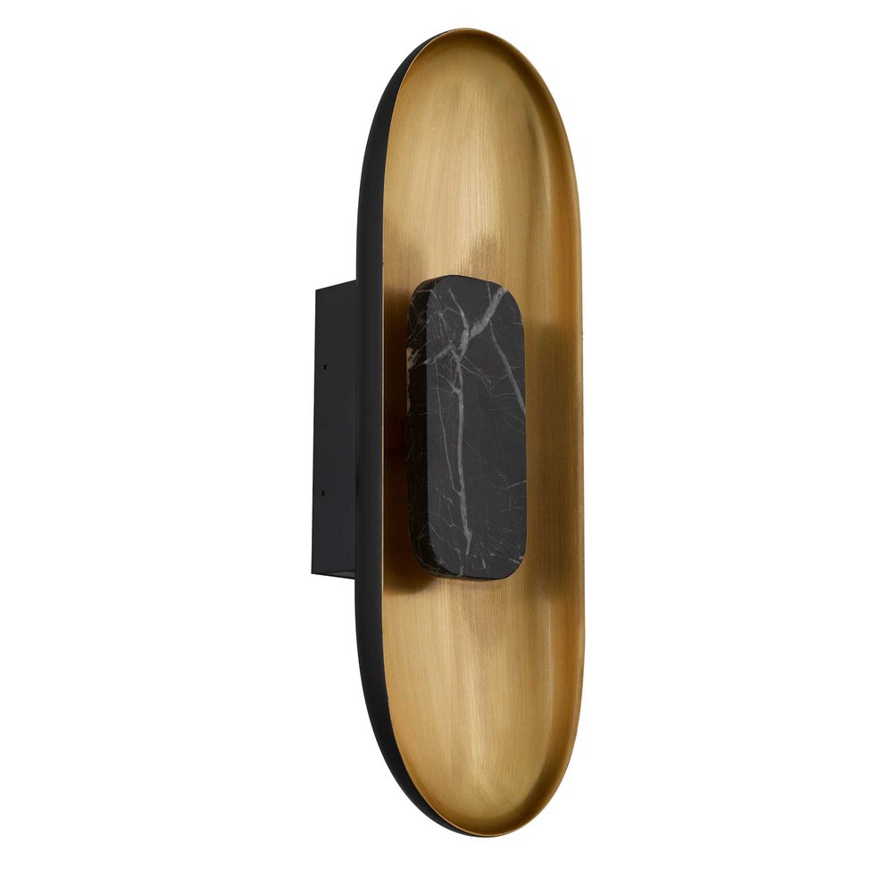Black LED Dimmable Outdoor Hanging Light