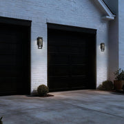 Black Seeded LED Dimmable Outdoor Hanging Light