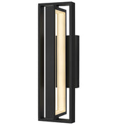 Black LED Dimmable Outdoor Hanging Light