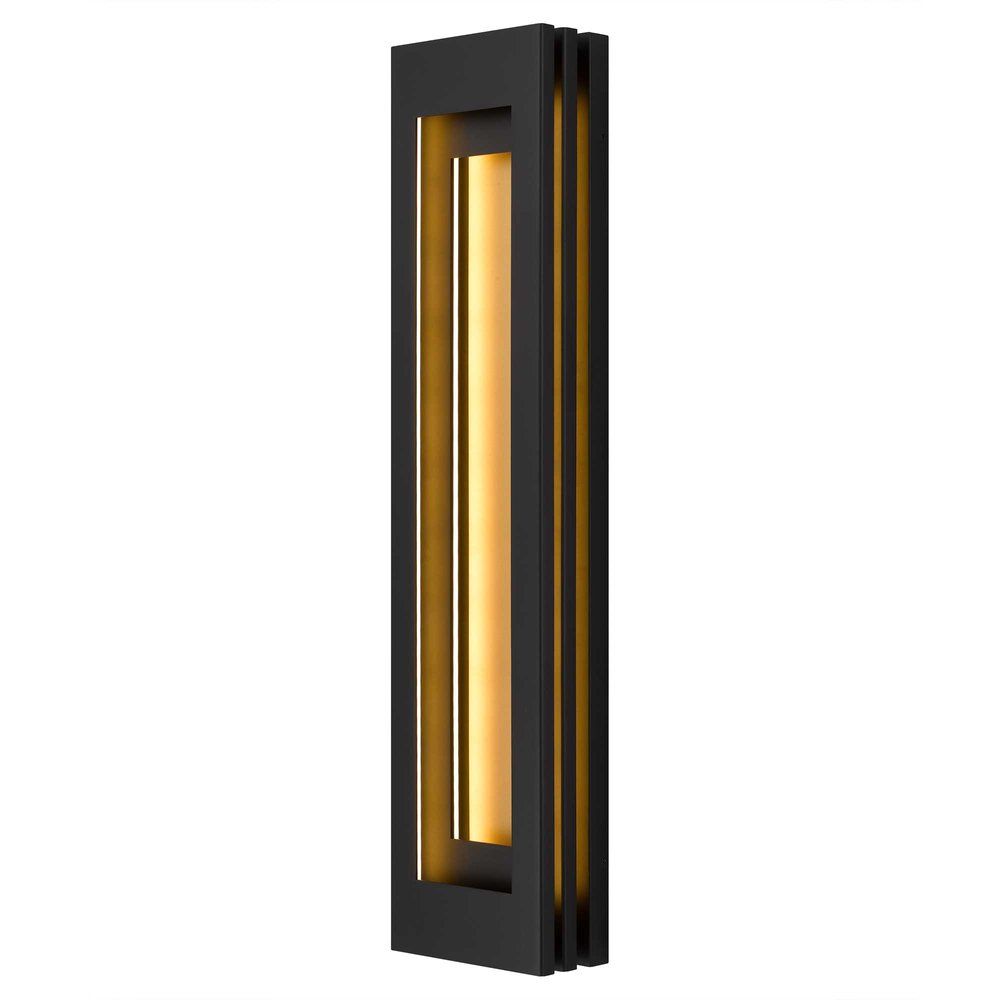 Black LED Dimmable Outdoor Hanging Light