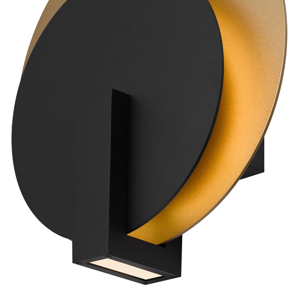 Black LED Dimmable Outdoor Hanging Light