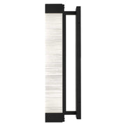 Black Crackled LED Dimmable Outdoor Hanging Light