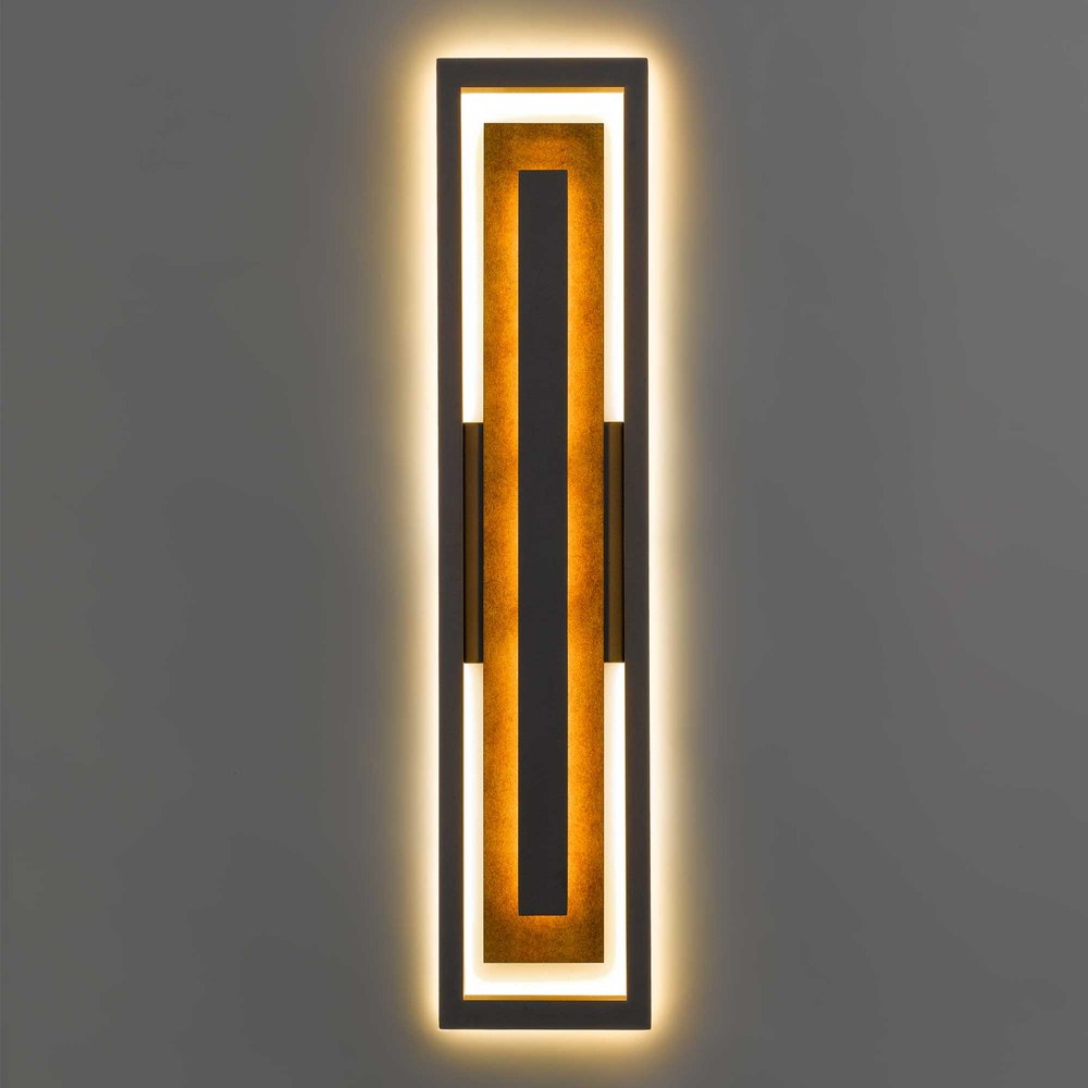 Bronze LED Dimmable Outdoor Hanging Light