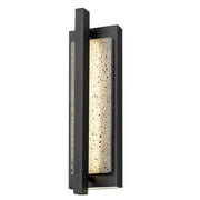 Black LED Dimmable Outdoor Hanging Light