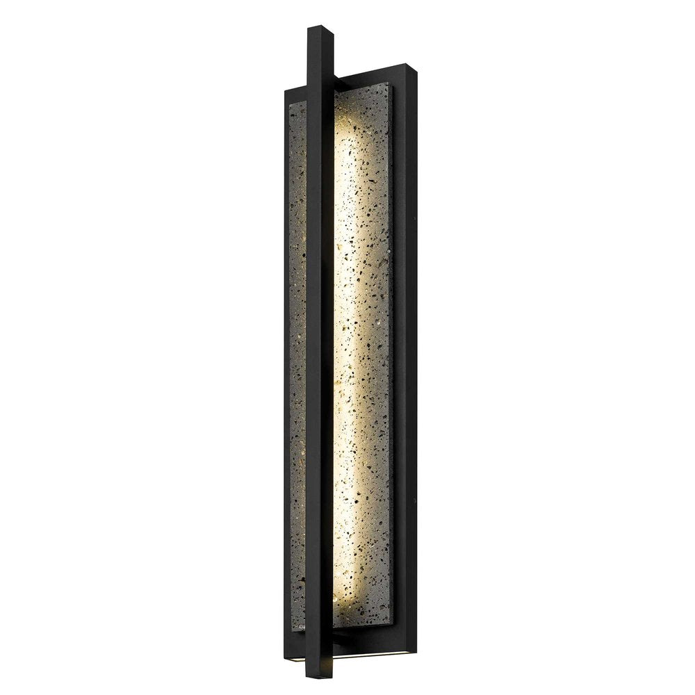 Black LED Dimmable Outdoor Hanging Light