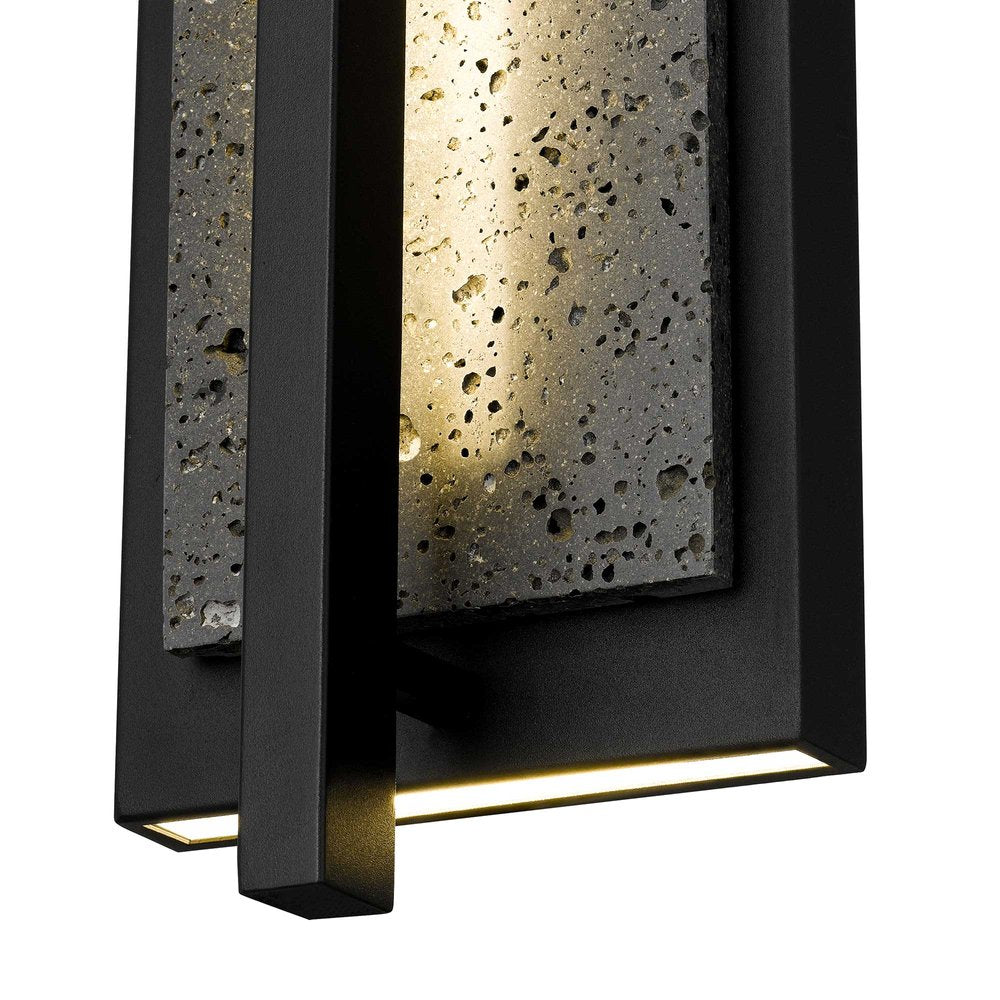 Black LED Dimmable Outdoor Hanging Light