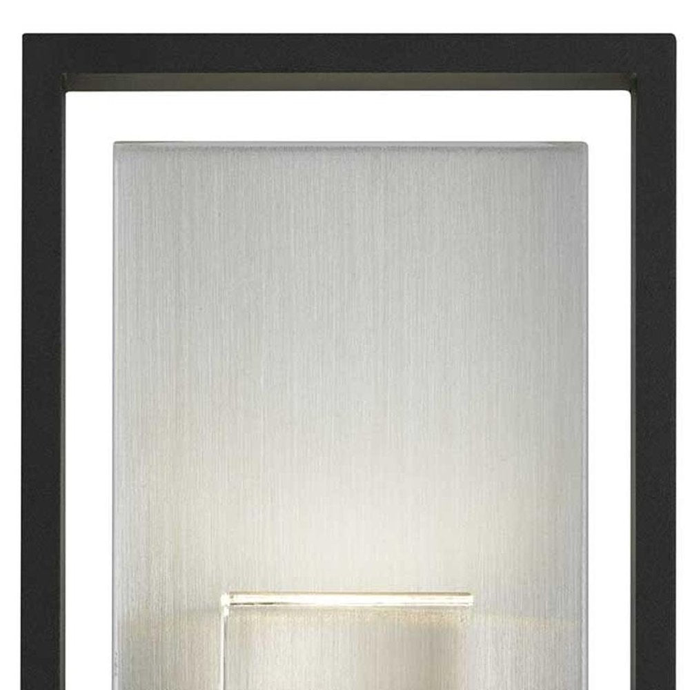 Black LED Dimmable Outdoor Hanging Light