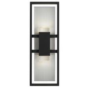 Black LED Dimmable Outdoor Hanging Light