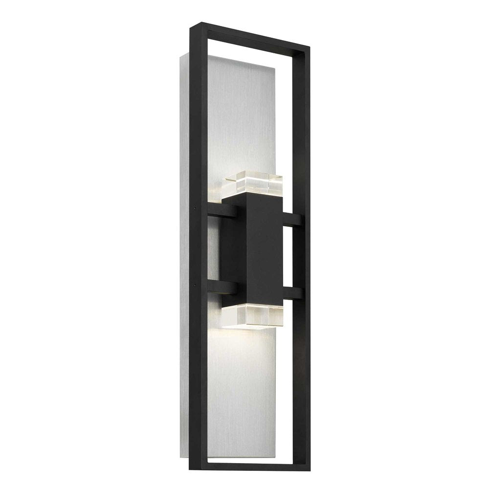 Black LED Dimmable Outdoor Hanging Light