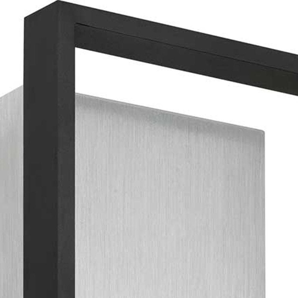 Black LED Dimmable Outdoor Hanging Light