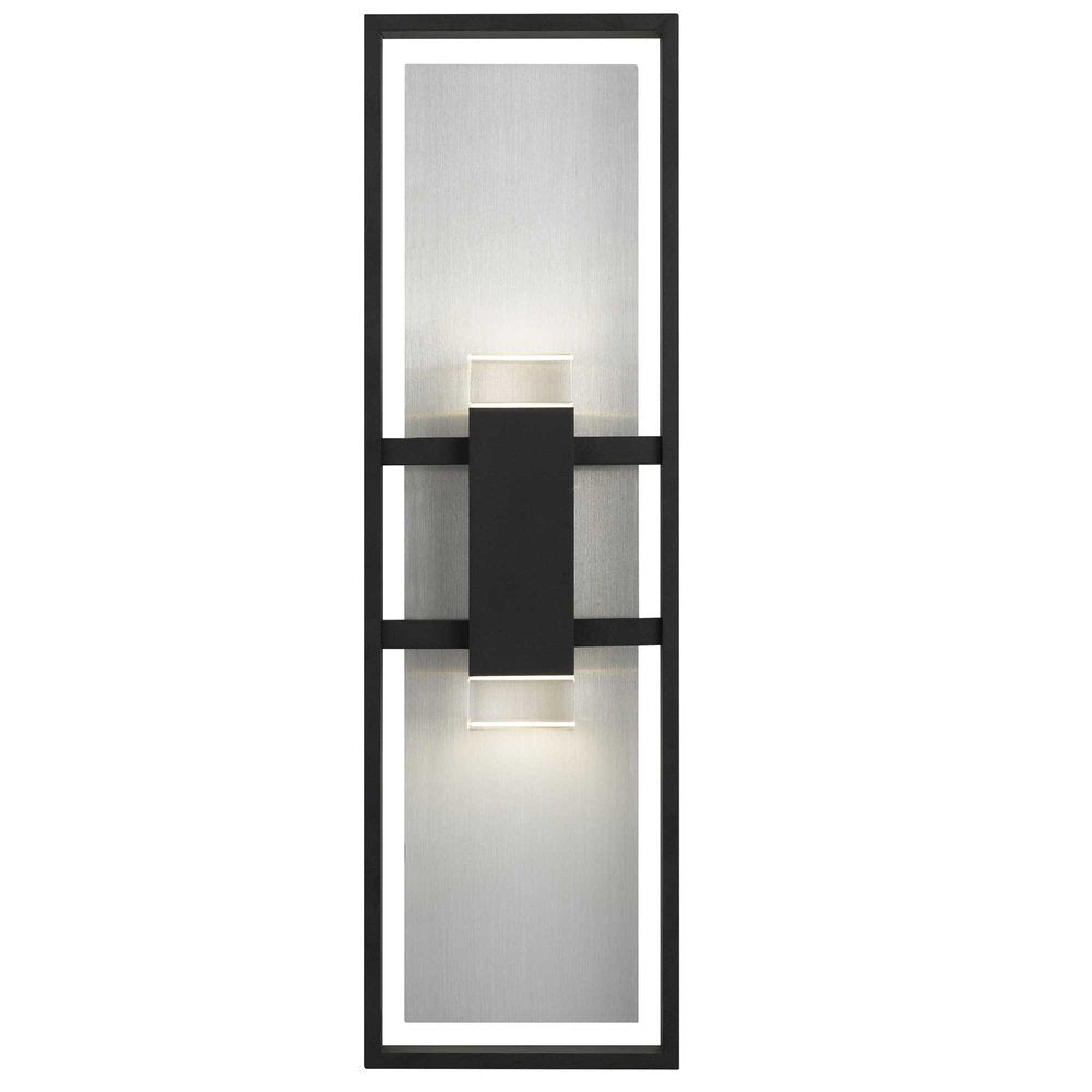 Black LED Dimmable Outdoor Hanging Light