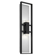 Black LED Dimmable Outdoor Hanging Light