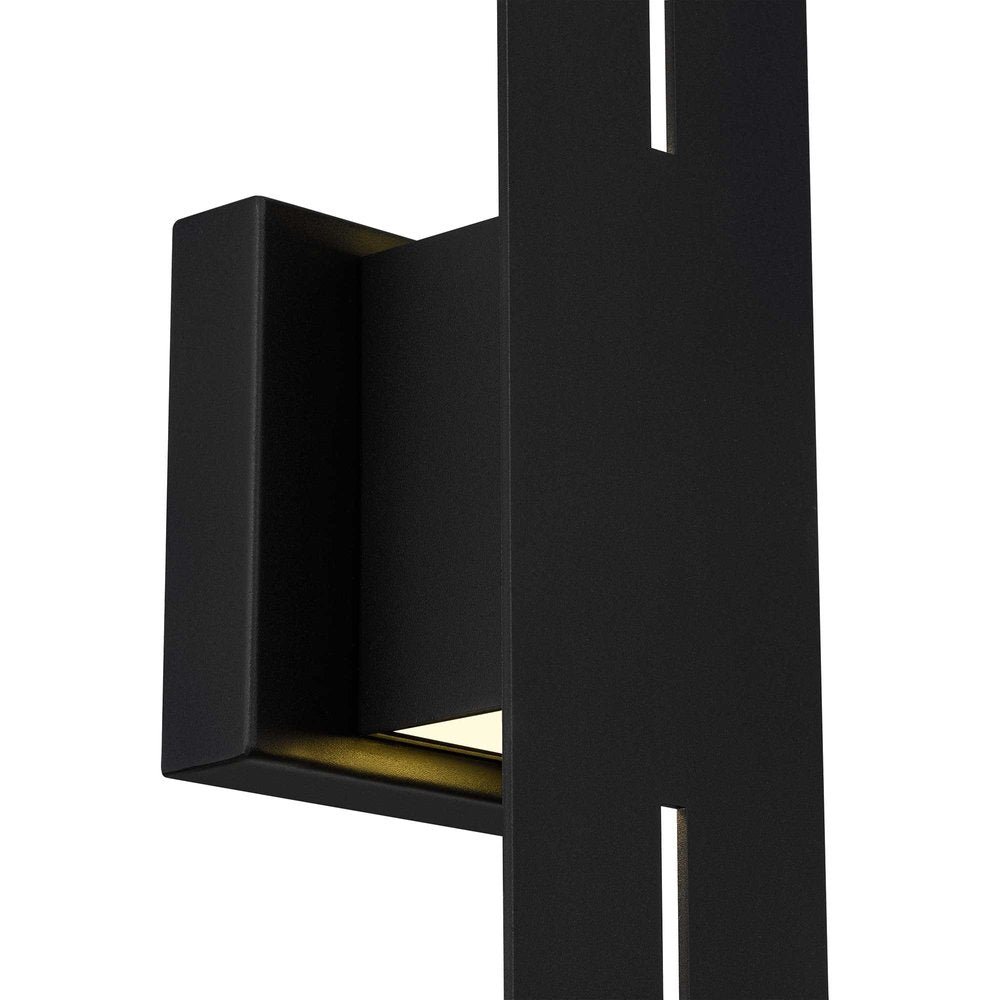 Black LED Dimmable Outdoor Hanging Light