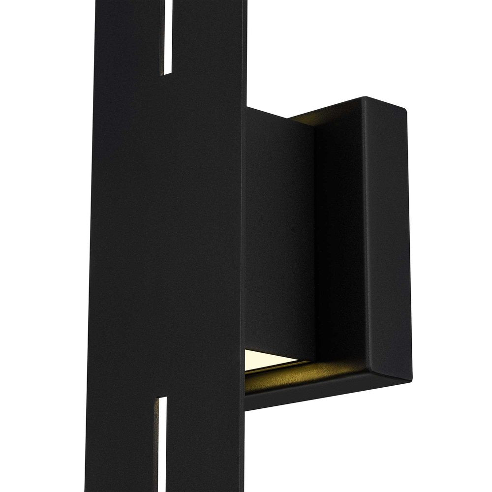 Black LED Dimmable Outdoor Hanging Light