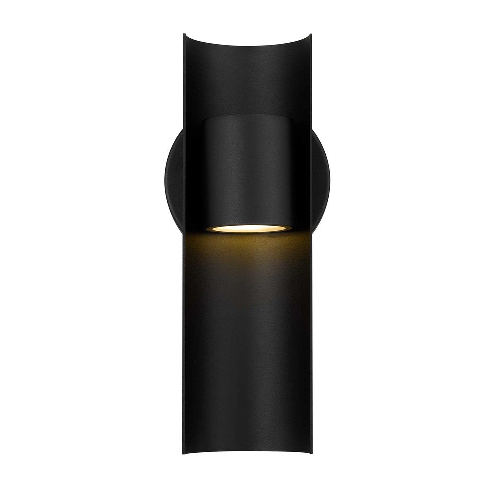 Black LED Dimmable Outdoor Hanging Light