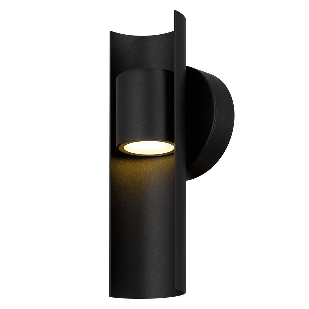 Black LED Dimmable Outdoor Hanging Light