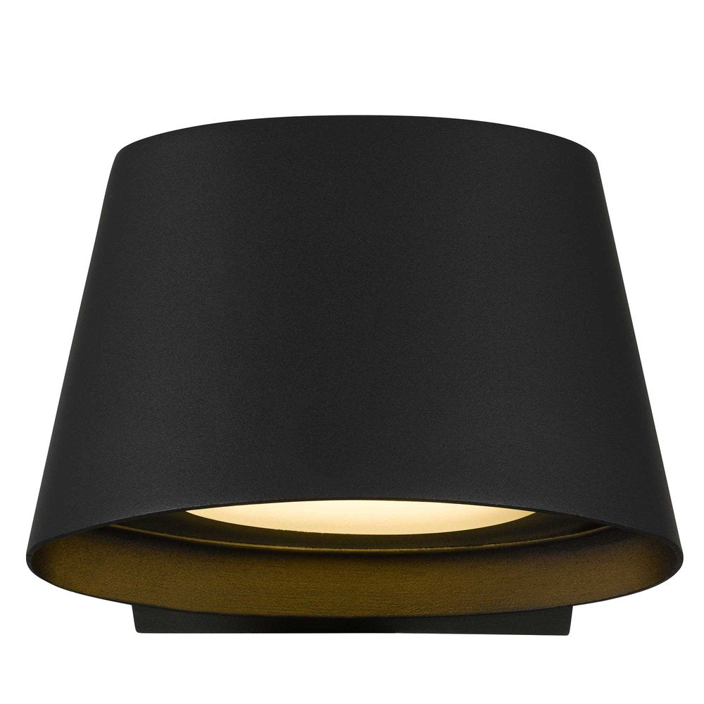 Black LED Dimmable Outdoor Hanging Light