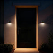 Black LED Dimmable Outdoor Hanging Light