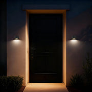 Black LED Dimmable Outdoor Hanging Light