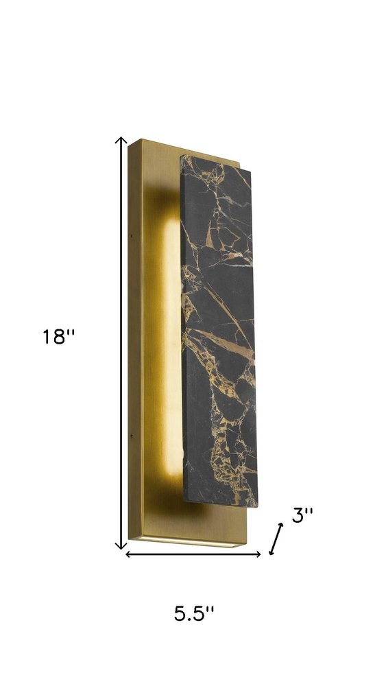 Brass LED Dimmable Outdoor Hanging Light