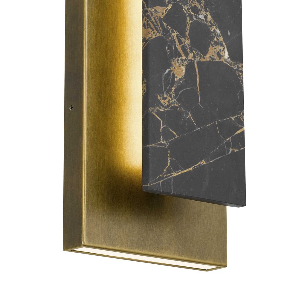 Brass LED Dimmable Outdoor Hanging Light