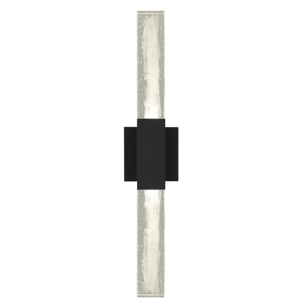 Black Transparent LED Dimmable Outdoor Hanging Light