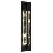 Black LED Dimmable Outdoor Hanging Light