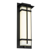 Black Colorful LED Dimmable Outdoor Hanging Light