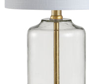 20" Gold Novelty Table Lamp With Globe Shade