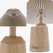 21" Beige Lighthouse Table Lamp With Empire Shade