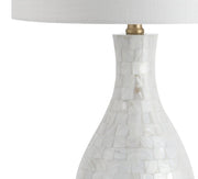 27" Clear Novelty Table Lamp With Drum Shade