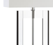 26" Clear Novelty Table Lamp With Drum Shade