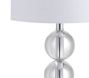 18" Clear Novelty Table Lamp With Drum Shade